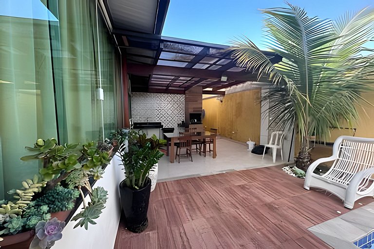 Casa do Rosa com piscina - Aluguel por Temporada SJBV