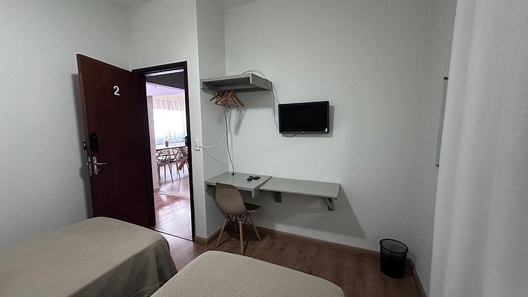 Quarto Calmaria · Centro/SJBV · Villa Aconchego