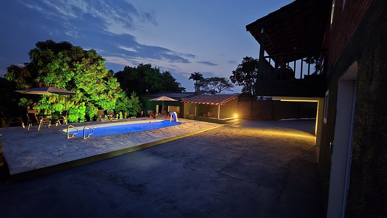 Chácara em Águas da Prata com Vista e Ar-Condicionado