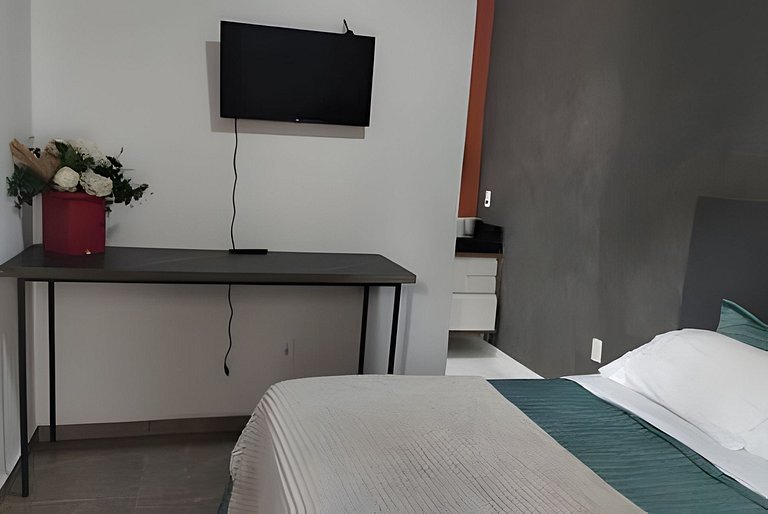 4| Casa do Rosa | Suíte privativa confortável